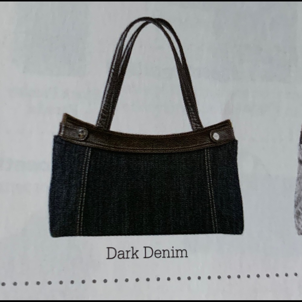 Thirty-one Fitted Purse Skirt Dark Denim